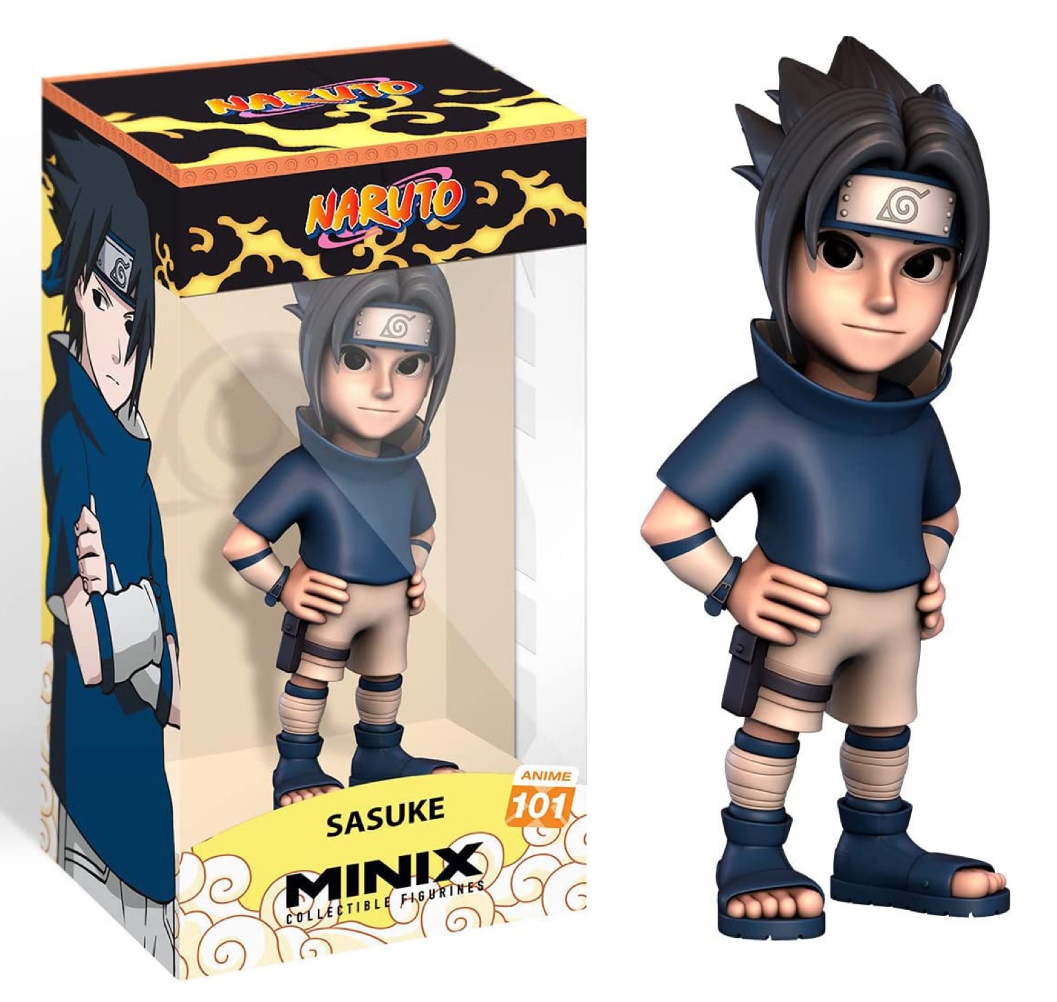 Minix Naruto Collectible Figurine Sasuke n.101 Anime PVC Figure 