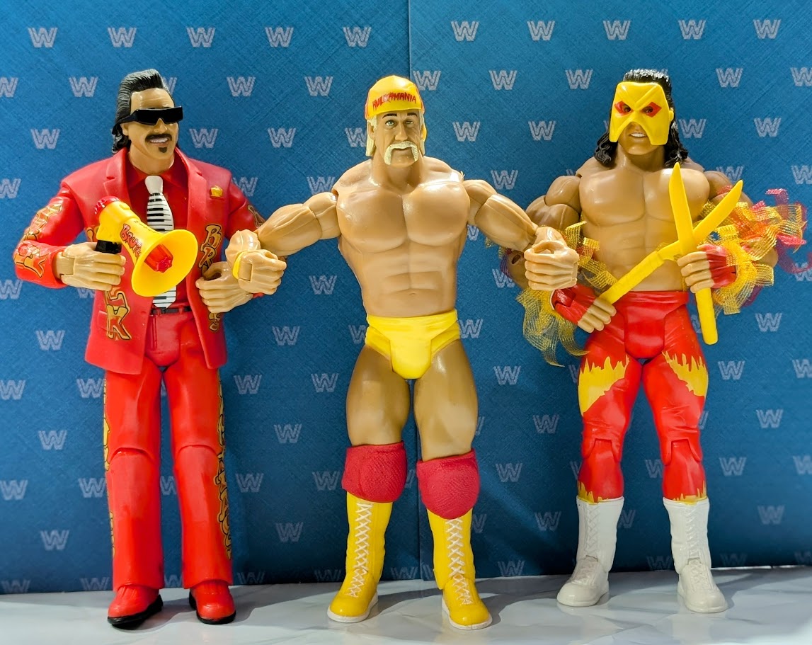 WWE クラシック　限定3パック ホーガン ビーフケーキ ジミーハート WWE クラシック 限定3パック ホーガン ビーフケーキ ジミーハート WWE